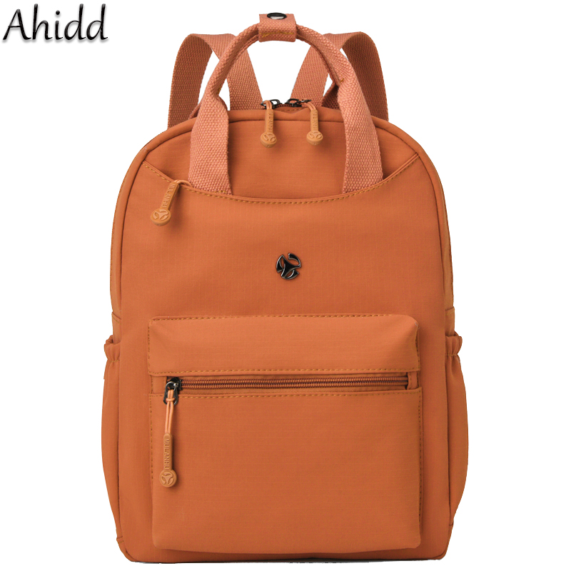 Women Bags Medium Size - ファッションバックパック女性防水デイパック品質ナイロンダブルショルダーバッグ大容量学生ランドセル女性旅行バッグ