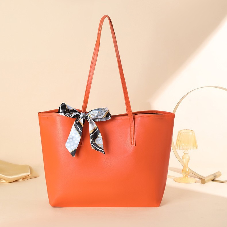Women Bags On Sale - 高級ハンドバッグ女性バッグデザイナー高品質 Pu レザー無地ショルダーバッグ女性のための大容量ショッピングトートバッグ