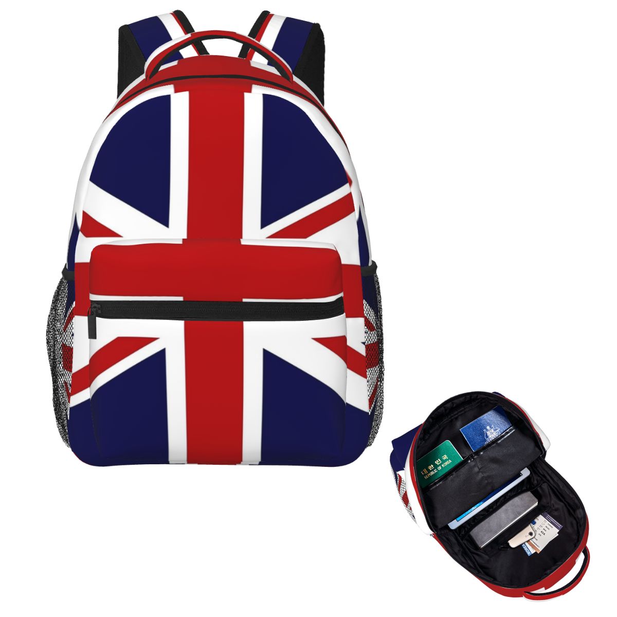 Women Bags Uk Sale - ユニオンジャック イギリス国旗 バックパック セール デイパック 大容量