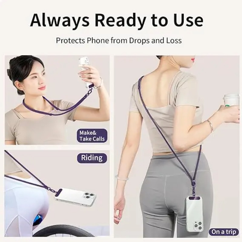 ユニバーサル調整可能な携帯電話用ランヤード、クロスボディネッ - Phone Bag Crossbody のレビューと価格