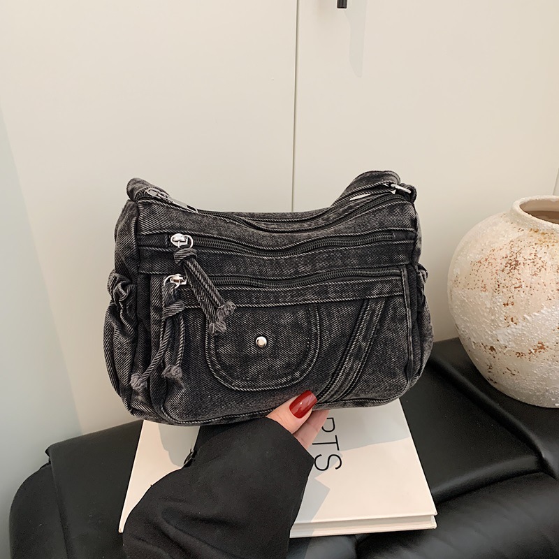 ストリートスタイル レトロ ブルーデニムバッグ 2026 夏 - Women'S Kipling Bags のレビューと価格