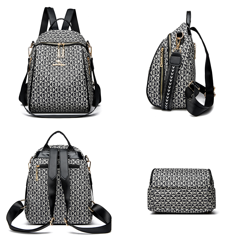 女性のレトロなレタープリントのショルダーバッグ,有名なデザイ - Women Bags Medium Size のレビューと価格
