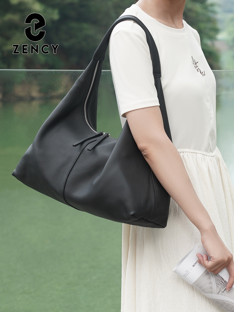 Zency 大容量トートバッグ本革ホーボーバッグ女性ハンドバ - Women Bags Medium Size のレビューと価格