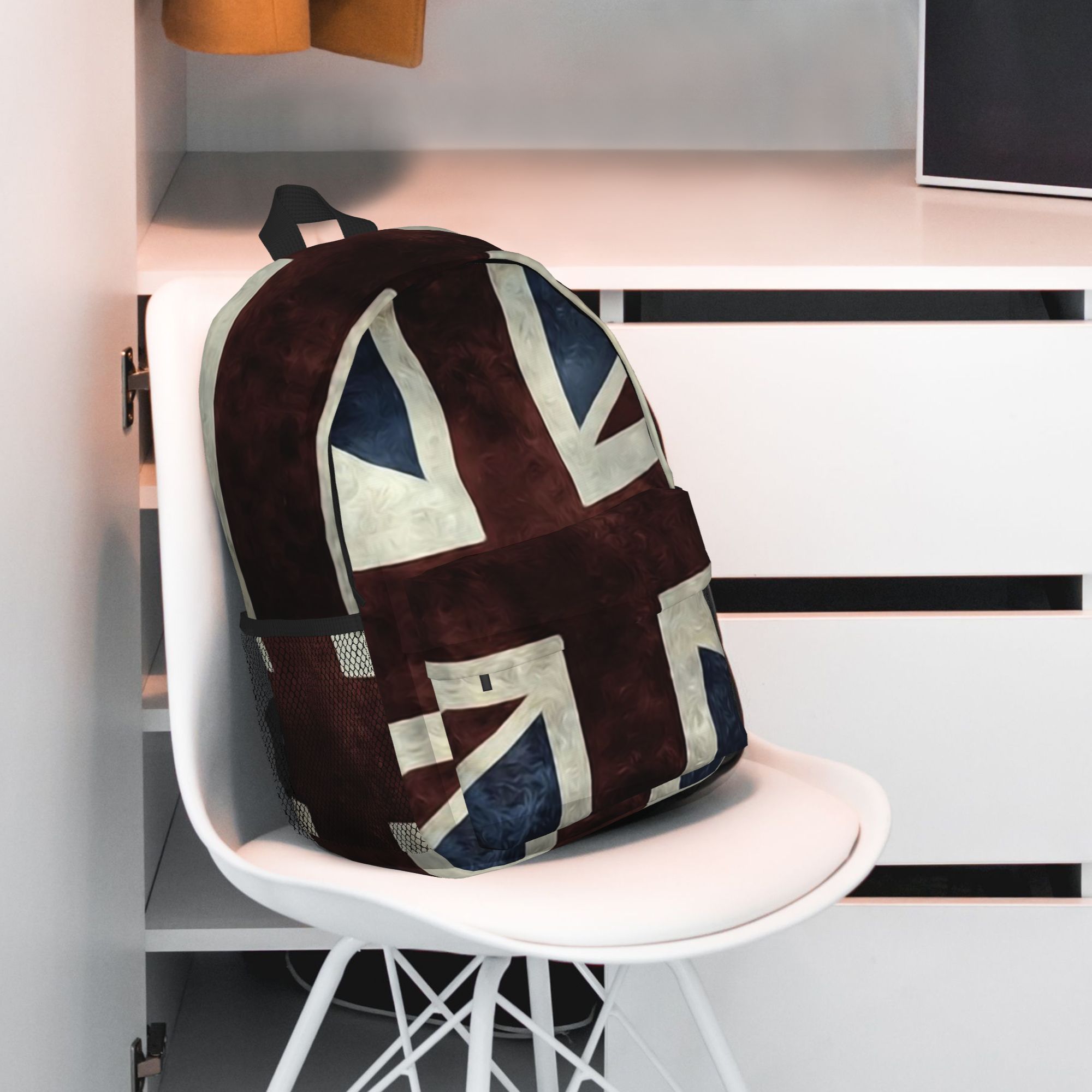 英国のユニオンジャック旗バックパックホットセールデイパック大 - Women Bags Uk Sale のレビューと価格