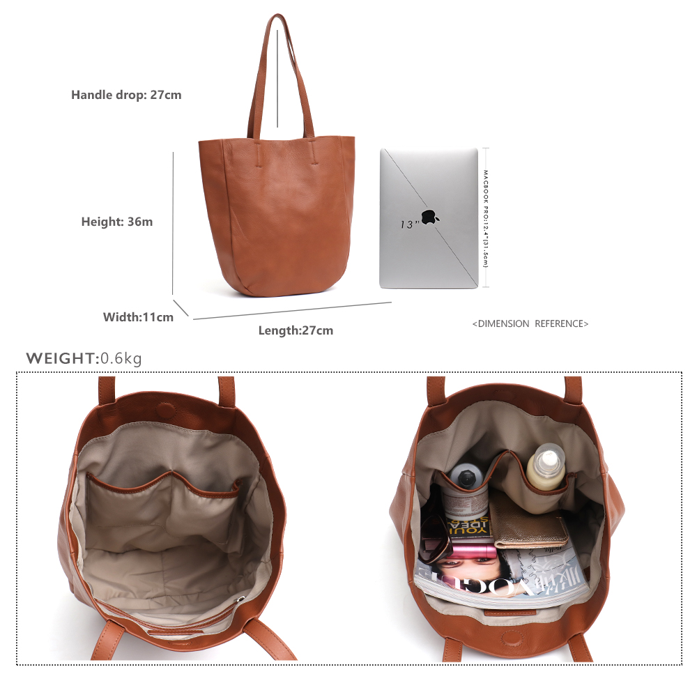 Sc-女性のための本革のトートバッグ,デラックス,日常のファ - Women Bags On Sale のレビューと価格