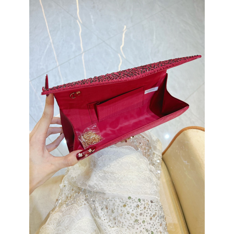 新しい高級ダイヤモンド装飾の女性用イブニングクラッチ、パーテ - Women Bags On Sale のレビューと価格