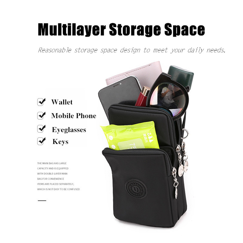 携帯電話バッグ レディース クロスボディ オックスフォード生 - Phone Bag Crossbody のレビューと価格