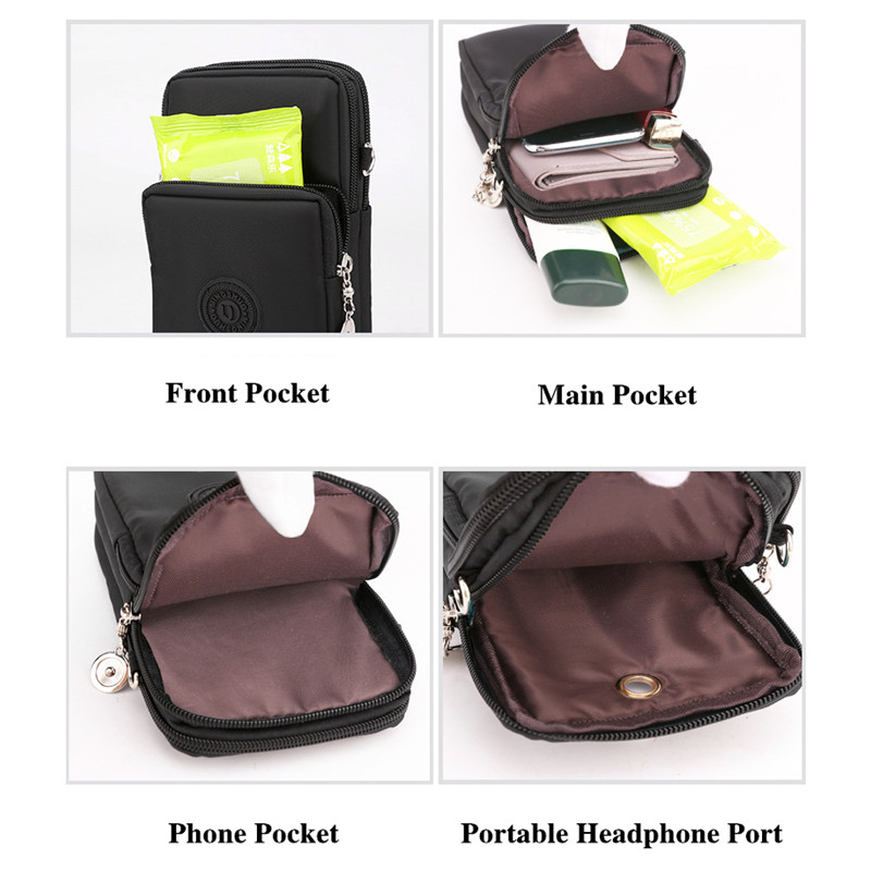 携帯電話バッグ レディース クロスボディ オックスフォード生 - Phone Bag Crossbody のレビューと価格