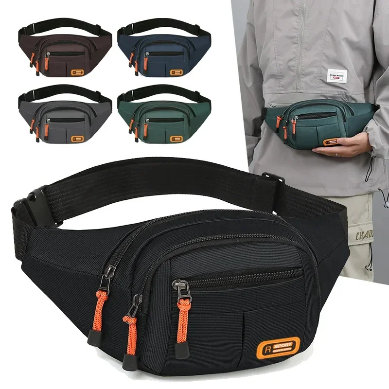 男性女性オックスフォード防水モバイルウエストバッグユニセック - Women Bags Medium Size のレビューと価格