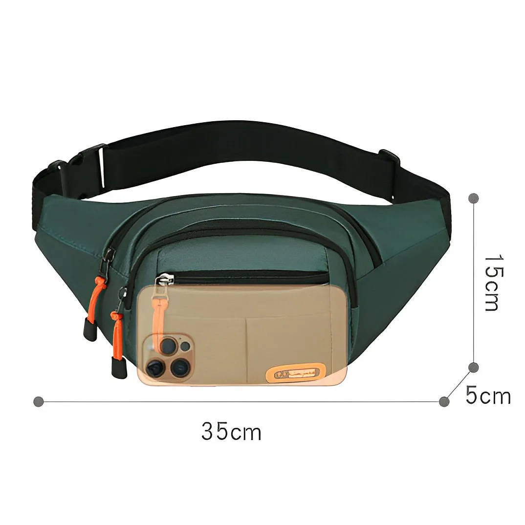 男性女性オックスフォード防水モバイルウエストバッグユニセック - Women Bags Medium Size のレビューと価格