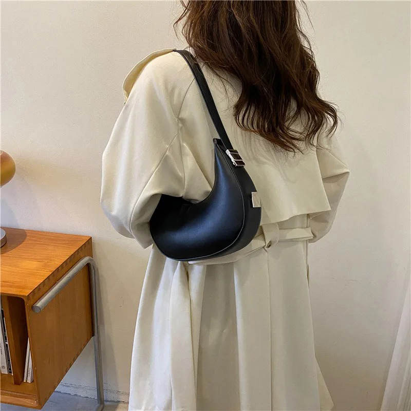 女性用脇の下バッグ 高級PUレザーショルダーバッグ 小さなク - Women Bags On Sale のレビューと価格