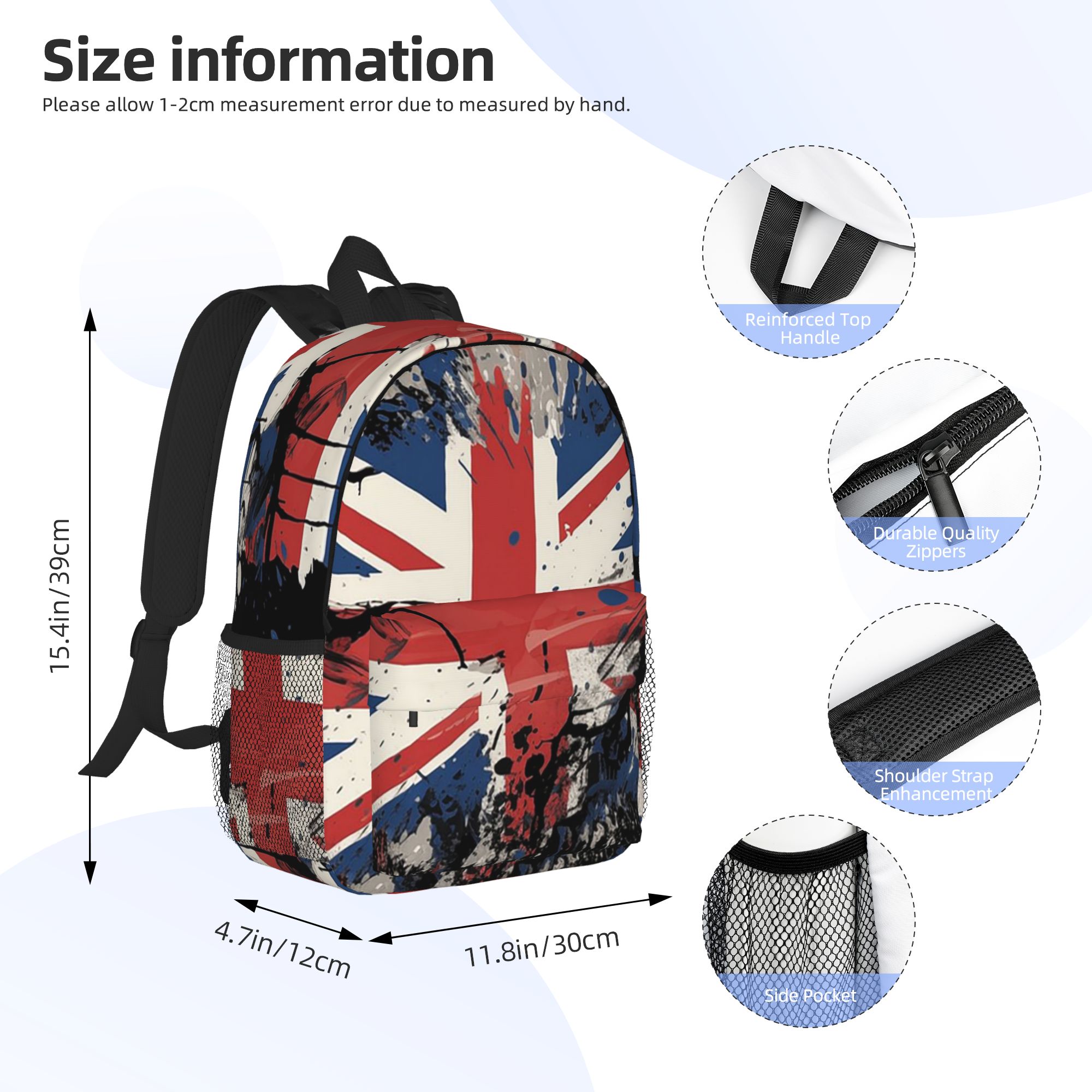 ユニオンジャック英国旗英国英国バックパックホットセールデイパ - Women Bags Uk Sale のレビューと価格