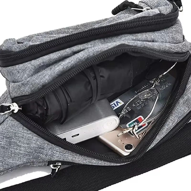 多機能大容量モバイルウエストバッグ 男女兼用 防滴加工 ビジ - Women Bags Medium Size のレビューと価格