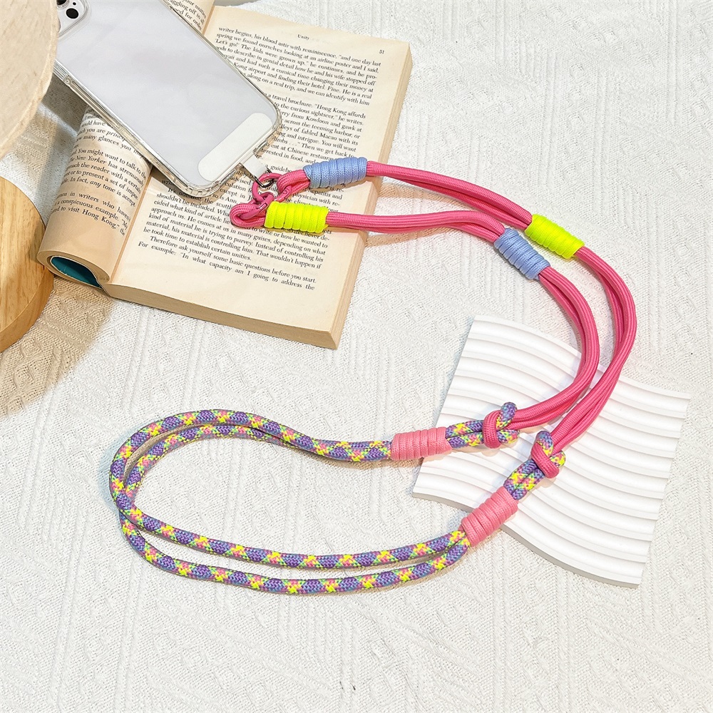 紛失防止クリエイティブな結び目付き携帯電話ストラップ、ロング - Phone Bag Crossbody のレビューと価格