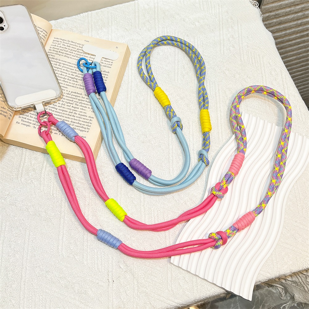 紛失防止クリエイティブな結び目付き携帯電話ストラップ、ロング - Phone Bag Crossbody のレビューと価格