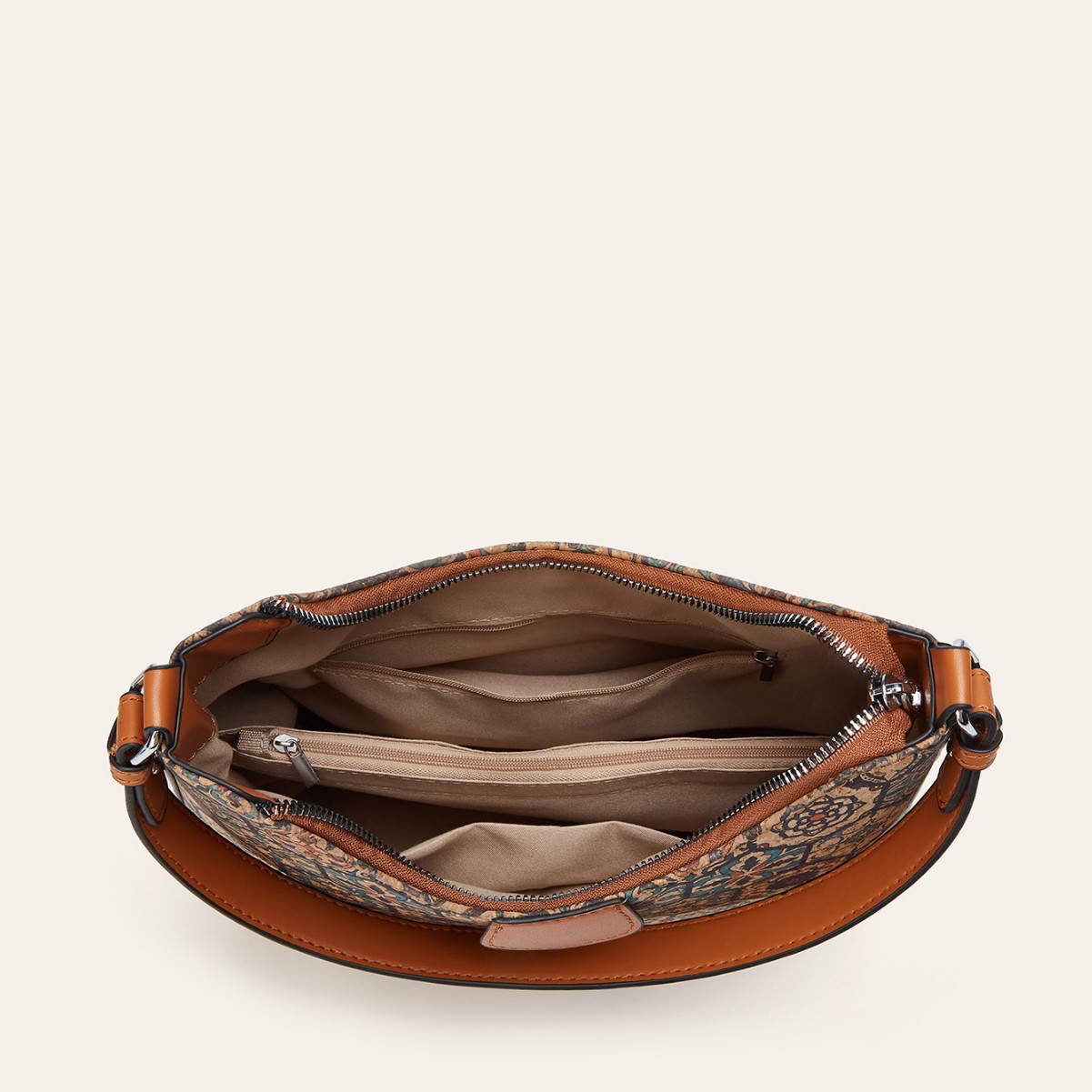 レトロ多元素プリントエスニックスタイルコルクハンドバッグシン - Women'S Kipling Bags のレビューと価格